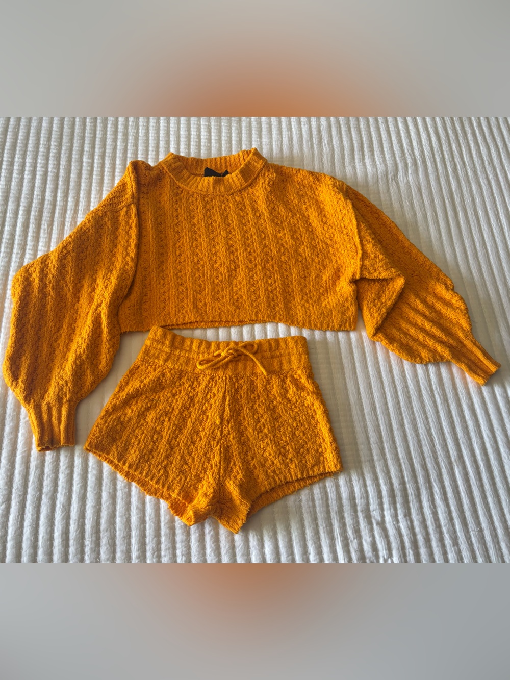 Out From Under Knit Short Set